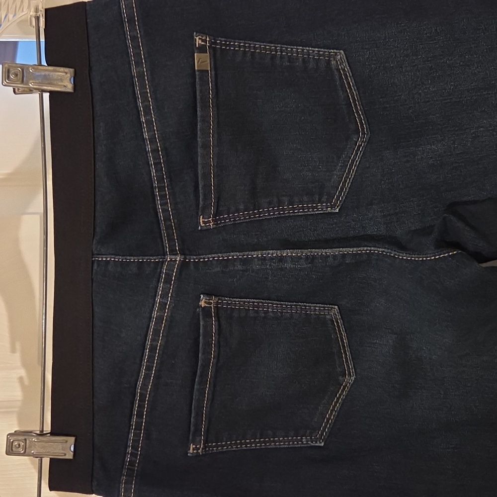 Simply Vera Wang Deep Indigo Jeggings Sz 6L - Picture 4 of 6